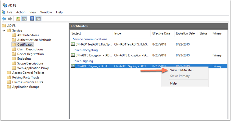 Set up single sign on SSO using Active Directory Federation