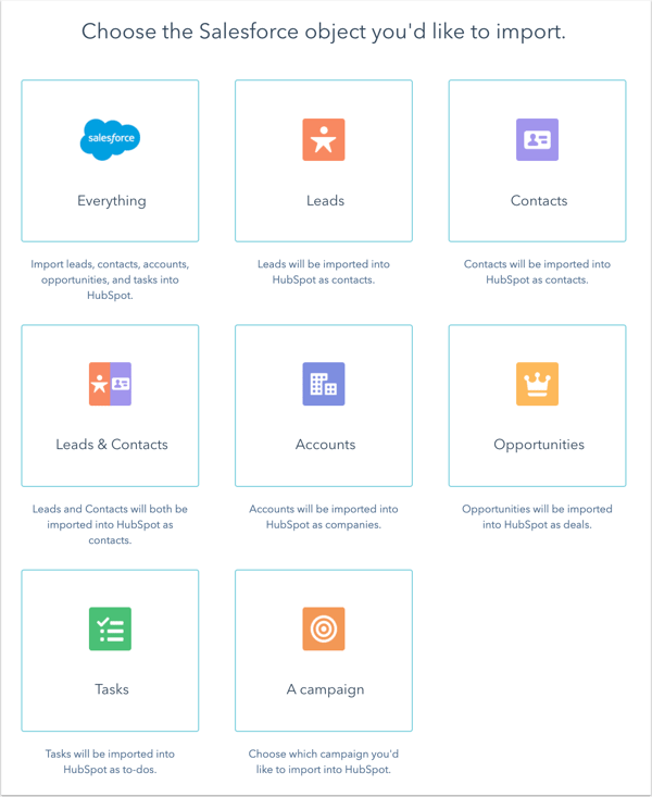 salesforce-import-objects