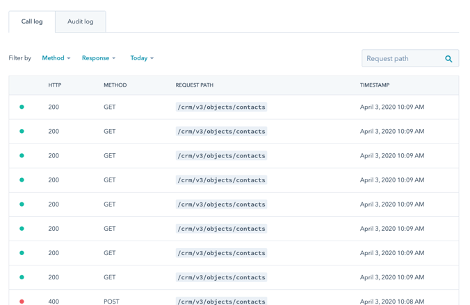 call-log-api