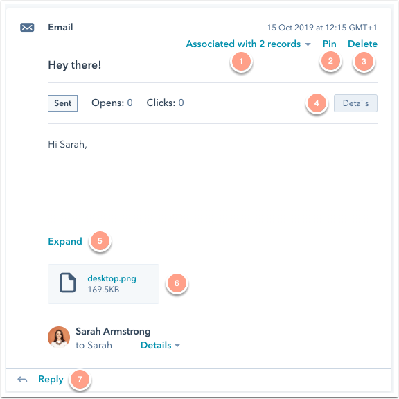Turn off one-to-one email tracking or attachment logging