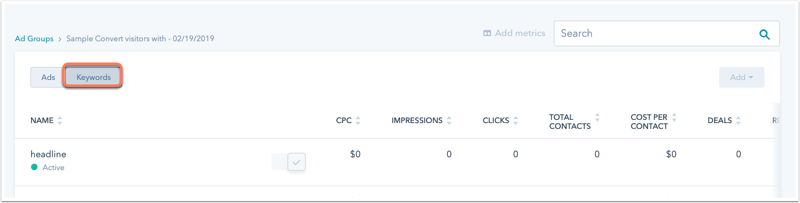 dashboard-keywords