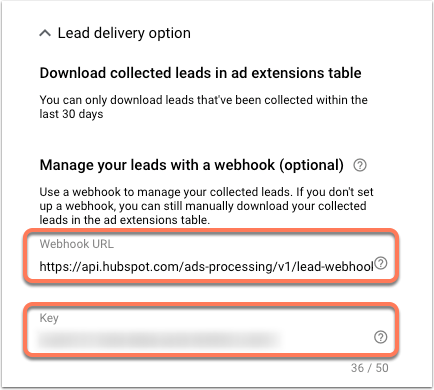 google-ads-settings-lead-form-setup