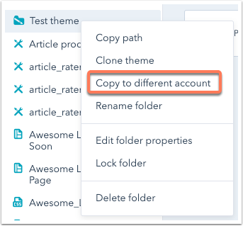 copy-theme-folder-to-different-account