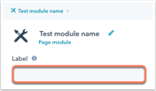 Create and edit modules