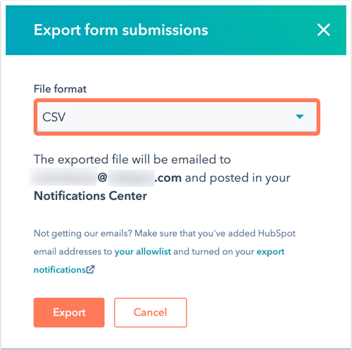 export-form-submissions
