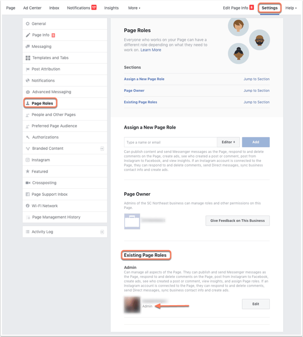facebook-page-admin-access