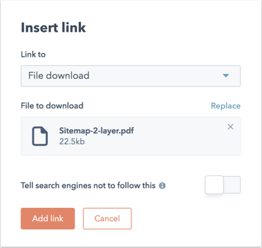 add-document-link