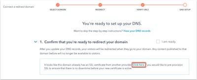 SSL and domain security in HubSpot