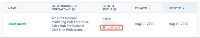 client-status